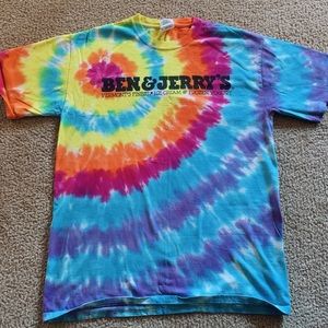 Tie Dye Ben & Jerry’s Unisex T-shirt vintage men’s women’s hippie tee